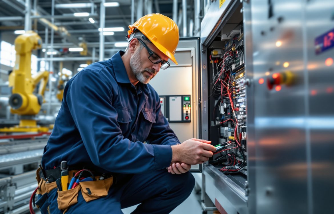 découvrez le rôle essentiel de l’électromécanicien dans la maintenance des automatismes industriels, garantissant performance et sécurité des équipements.
