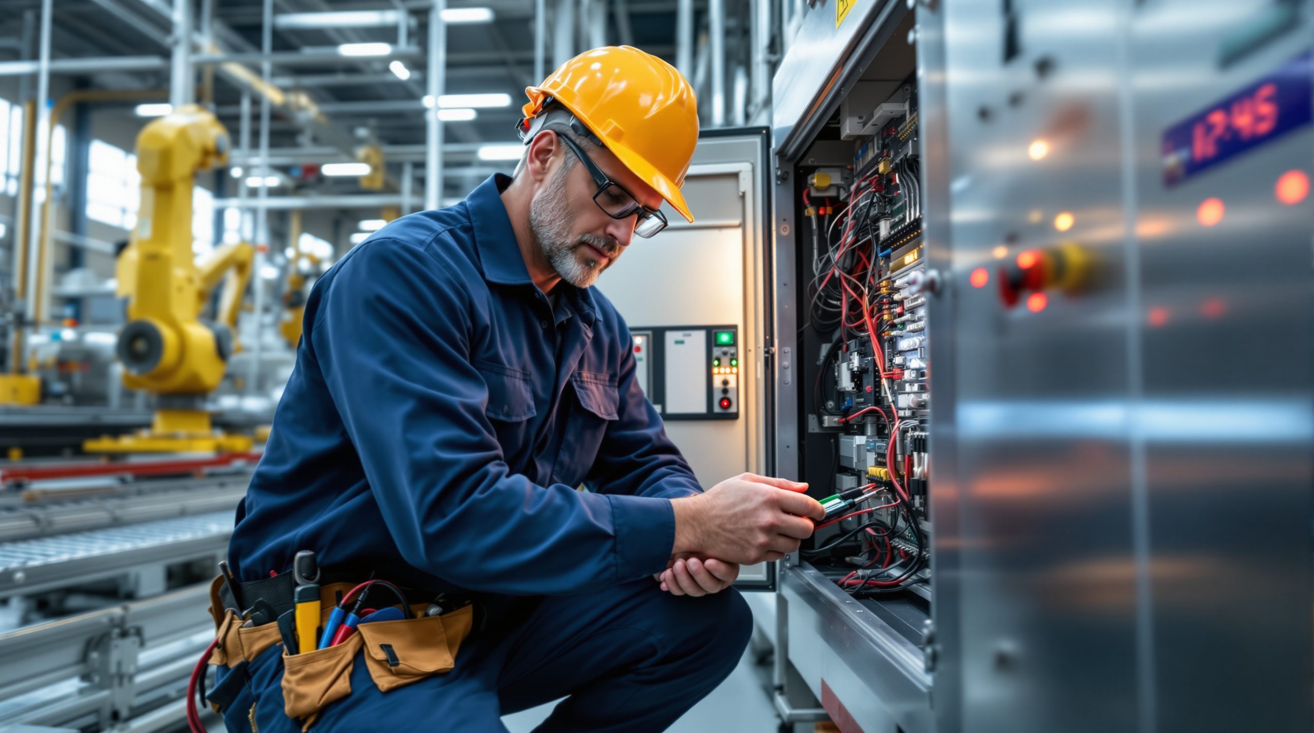 découvrez le rôle essentiel de l’électromécanicien dans la maintenance des automatismes industriels, garantissant performance et sécurité des équipements.