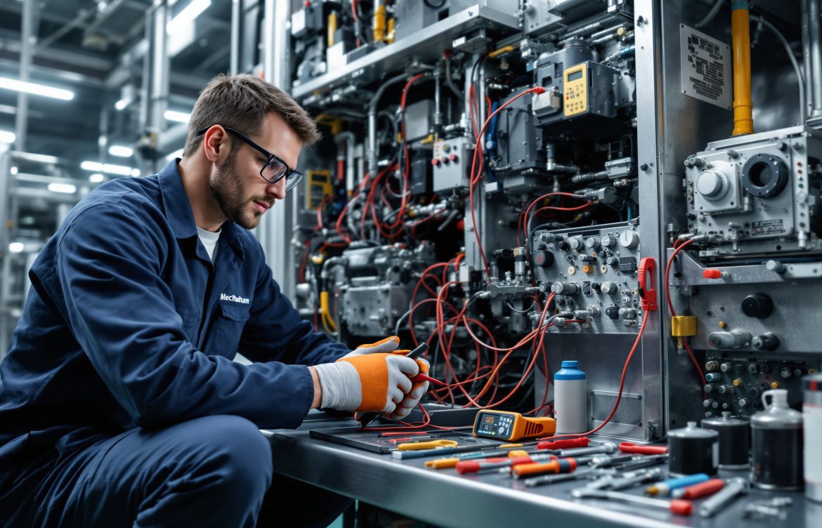 découvrez les tâches essentielles qu'un électromécanicien réalise lors de l'entretien annuel des machines pour assurer leur bon fonctionnement et leur durabilité.